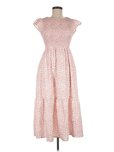 Pre-owned Ofeefan Casual Dress In Pink