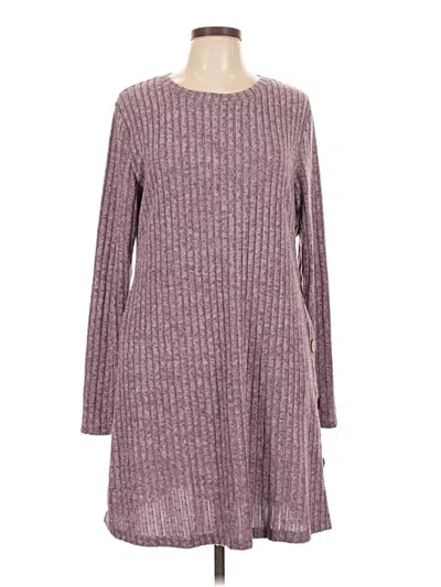 Pre-owned Ofeefan Casual Dress In Purple