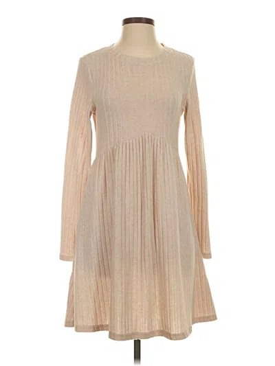 Pre-owned Ofeefan Casual Dress In Tan
