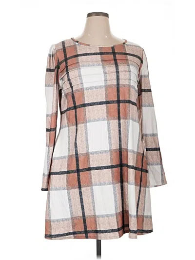 Pre-owned Ofeefan Casual Dress In Tan