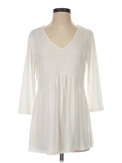 Pre-owned Ofeefan Casual Dress In White