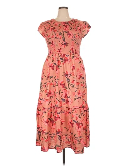 Pre-owned Ofeefan Cocktail Dress In Orange