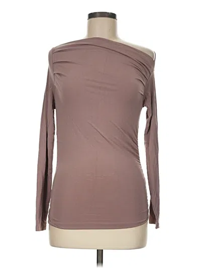 Pre-owned Ofeefan Long Sleeve T-shirt In Brown