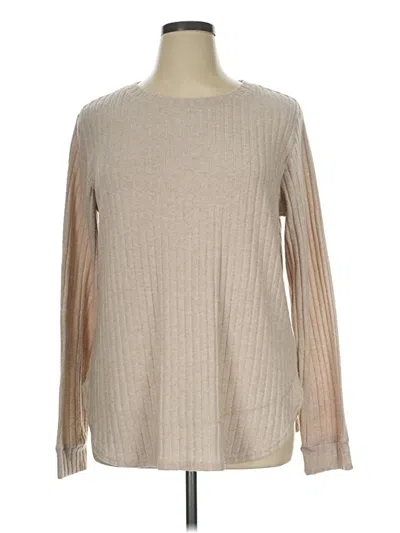 Pre-owned Ofeefan Long Sleeve T-shirt In Tan