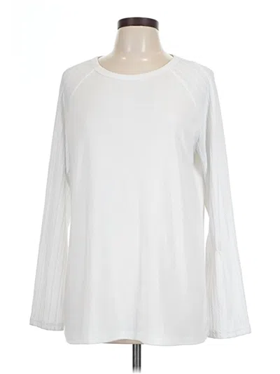 Pre-owned Ofeefan Long Sleeve T-shirt In White