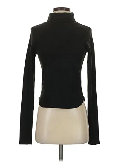 Pre-owned Ofeefan Long Sleeve Turtleneck In Black