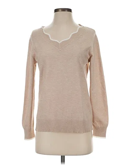Pre-owned Ofeefan Pullover Sweater In Tan