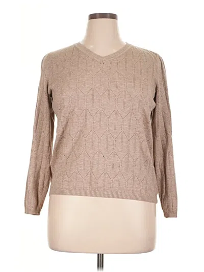 Pre-owned Ofeefan Pullover Sweater In Tan