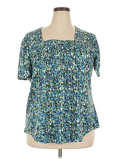 Pre-owned Ofeefan Short Sleeve T-shirt In Blue