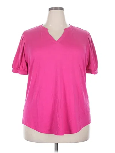 Pre-owned Ofeefan Short Sleeve T-shirt In Pink