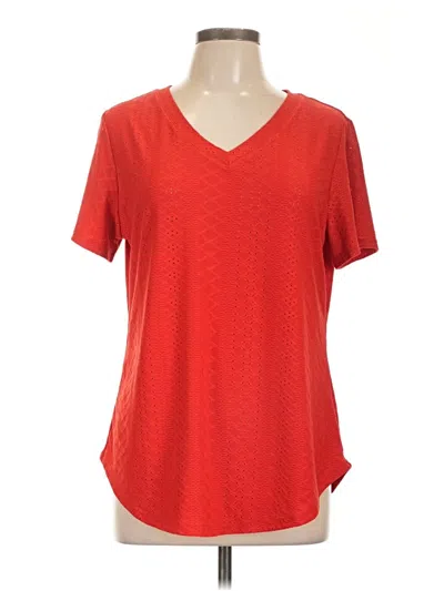 Pre-owned Ofeefan Short Sleeve T-shirt In Red