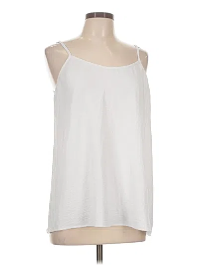 Pre-owned Ofeefan Sleeveless Blouse In White
