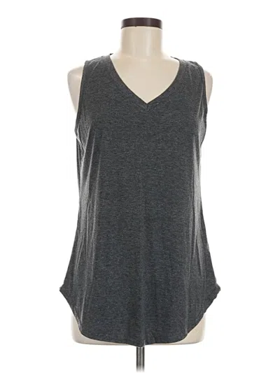 Pre-owned Ofeefan Sleeveless Top Gray V-neck Tops