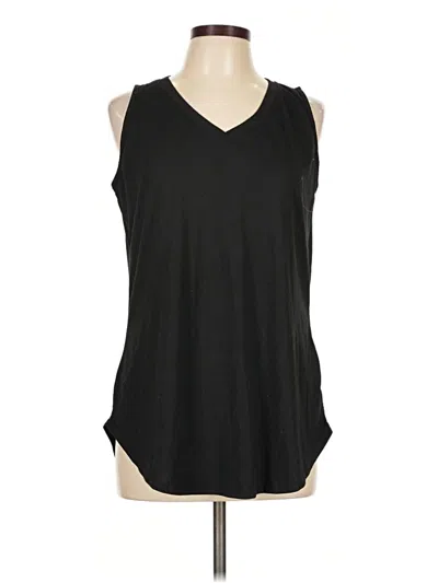 Pre-owned Ofeefan Sleeveless T-shirt In Black