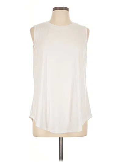 Pre-owned Ofeefan Sleeveless T-shirt In Ivory