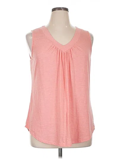Pre-owned Ofeefan Sleeveless T-shirt In Pink