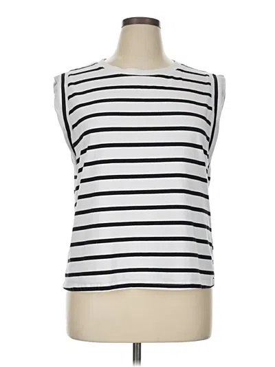 Pre-owned Ofeefan Sleeveless T-shirt In White