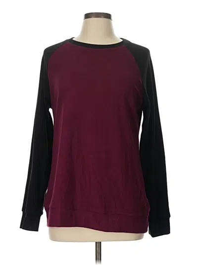 Pre-owned Ofeefan Sweatshirt In Burgundy