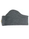 Off Duty Ched Wool Headband In Grey