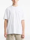 Off Duty Cherry White T-shirt In White