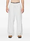 Off Duty Drawstring Chad Trousers In White
