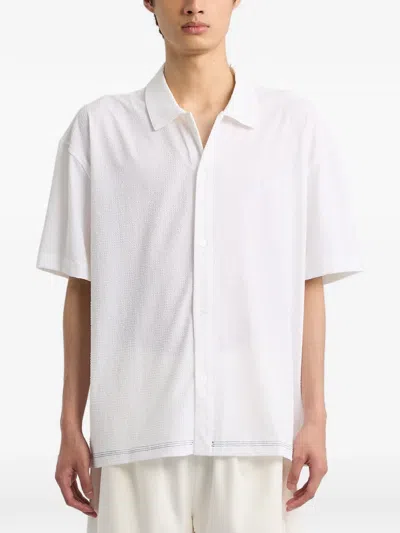 Off Duty Flatts Buttoned Shirt In White