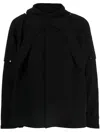 Off Duty Flo Hooded Jacket In Black