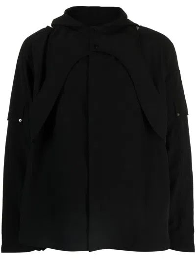 Off Duty Flo Hooded Jacket In Black