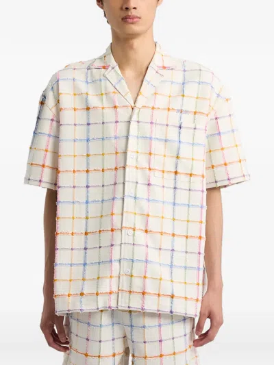 Off Duty Kid Plaid Shirt In Multi