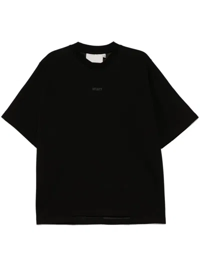 Off Duty Lens T-shirt In Schwarz