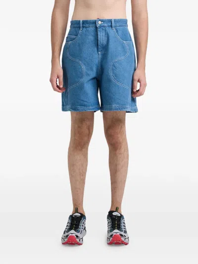 Off Duty Olly Denim Shorts In Blue