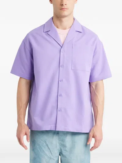 Off Duty Pocket Mond Shirt In Purple