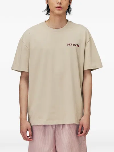 Off Duty Printed T-shirt In Neutral
