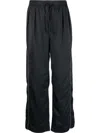 Off Duty Rogi Logo-embroidered Track Pants In Black