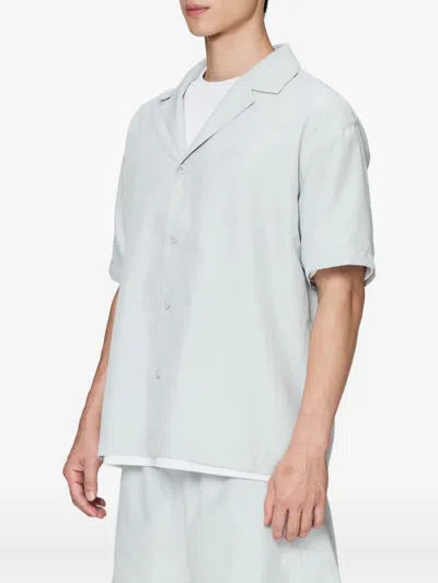 Off Duty Short-sleeve Tone Shirt In Green