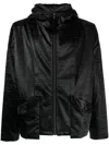 Off Duty Sierra Hooded Jacket In Black
