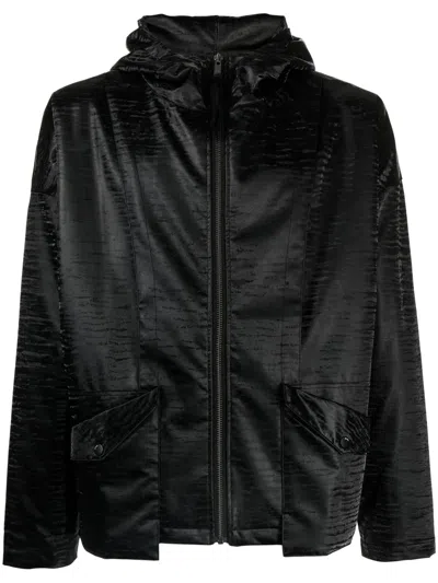 Off Duty Sierra Hooded Jacket In Black