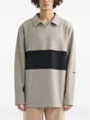Off Duty Tape Pullover T-shirt In Gray