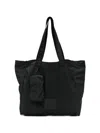 Off Grid Logo Strap Shoulder Bag In Black