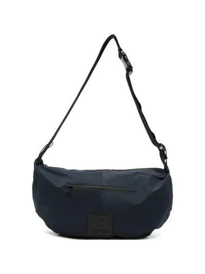 Off Grid Zip Shoulder Bag In Blue