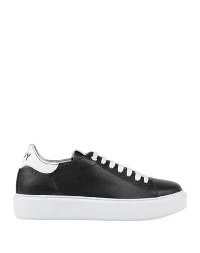 Off Play Man Sneakers Black Size 9 Leather