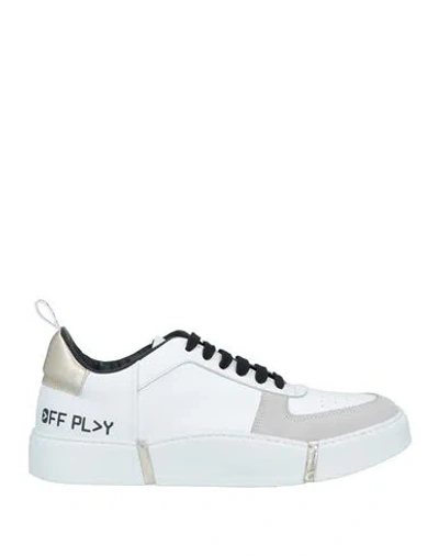 Off Play Woman Sneakers White Size 6 Leather