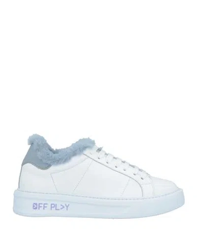 Off Play Woman Sneakers White Size 8 Leather