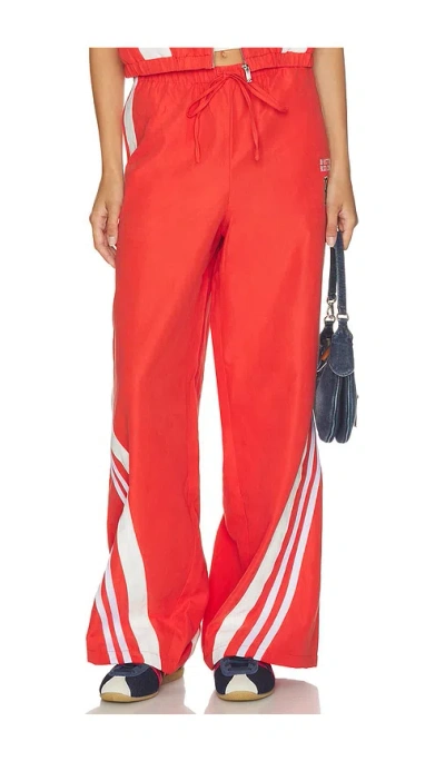 Off Season Boston Red Sox Lightweight Wide Leg Pant In Pink
