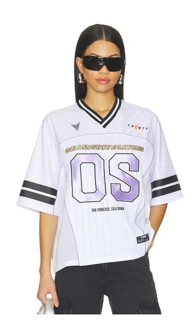 Off Season Golden State Valkyries Unisex Boxy Top In White