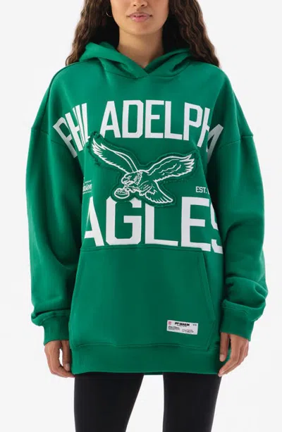 Off Season Graphic Oversized Hoodie In Green