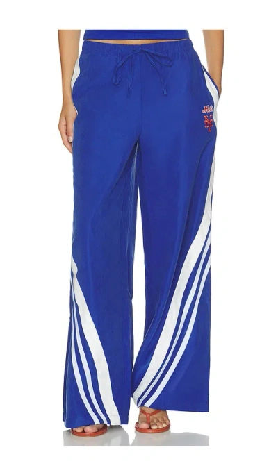 Off Season Ny Mets Lightweight Wide Leg Pant In Purple