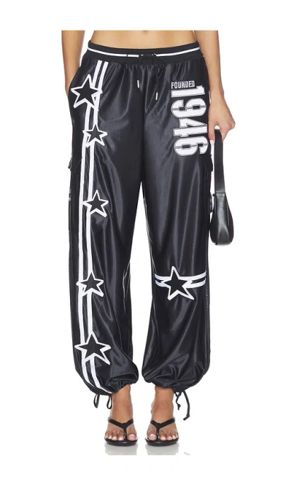 Off Season Nylon Track Pant In Blue