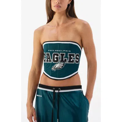 Off Season Philadelphia Eagles Corset Top In Green