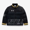 Off Season Unisex  Black Pittsburgh Steelers Team Puffer Jacket In Black
